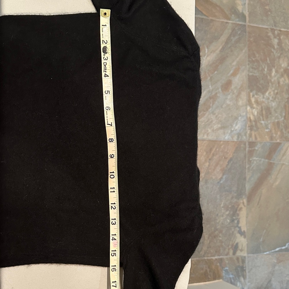 Ann Taylor Elegant Black Turtleneck Sweater - Picture 6 of 9
